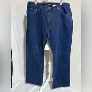 Elevee Men’s Relaxed Blue Jeans with Classic Style Altered Size 42x36 USA Made